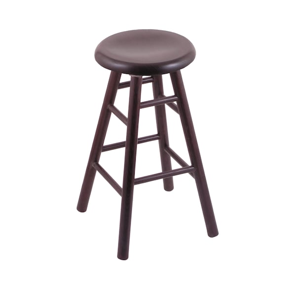 Oak X-Tall Bar Stool, Dark Cherry Finish